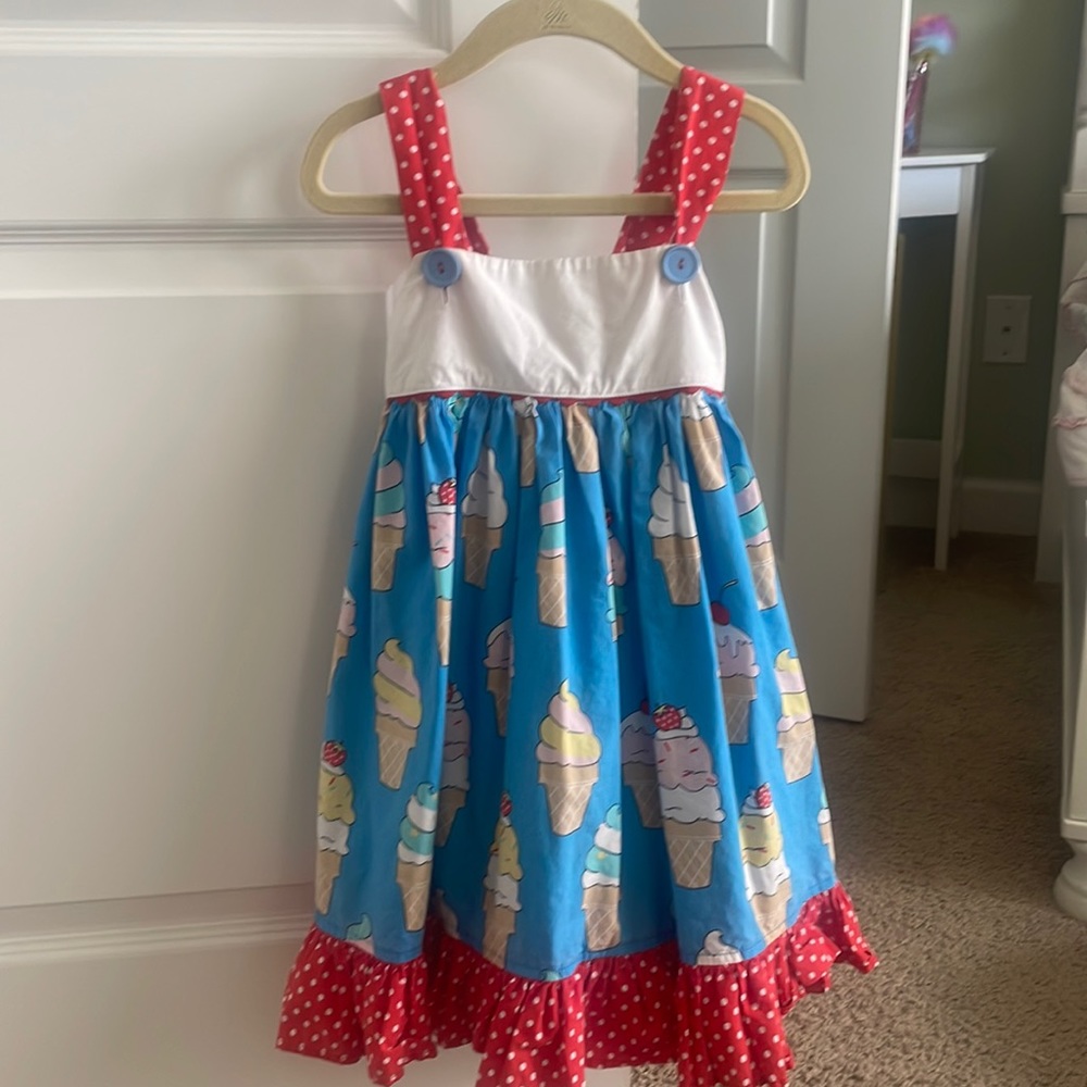 Eleanor rose ice cream dress